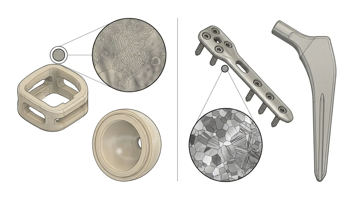 Material Forensics PEEK vs Titanium Analysis