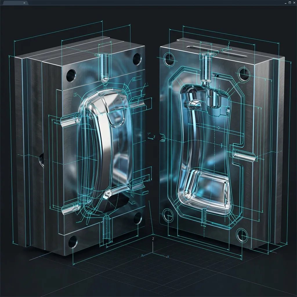 Thin wall plastic housing