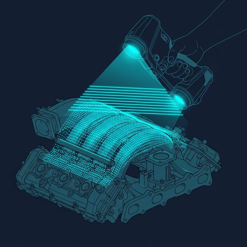 High Accuracy 3D Scanning Operation